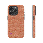 Micro-design phone cases orange