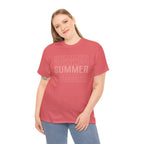 Pink "SUMMER" Graphic Tee — Summer Repeat Printify