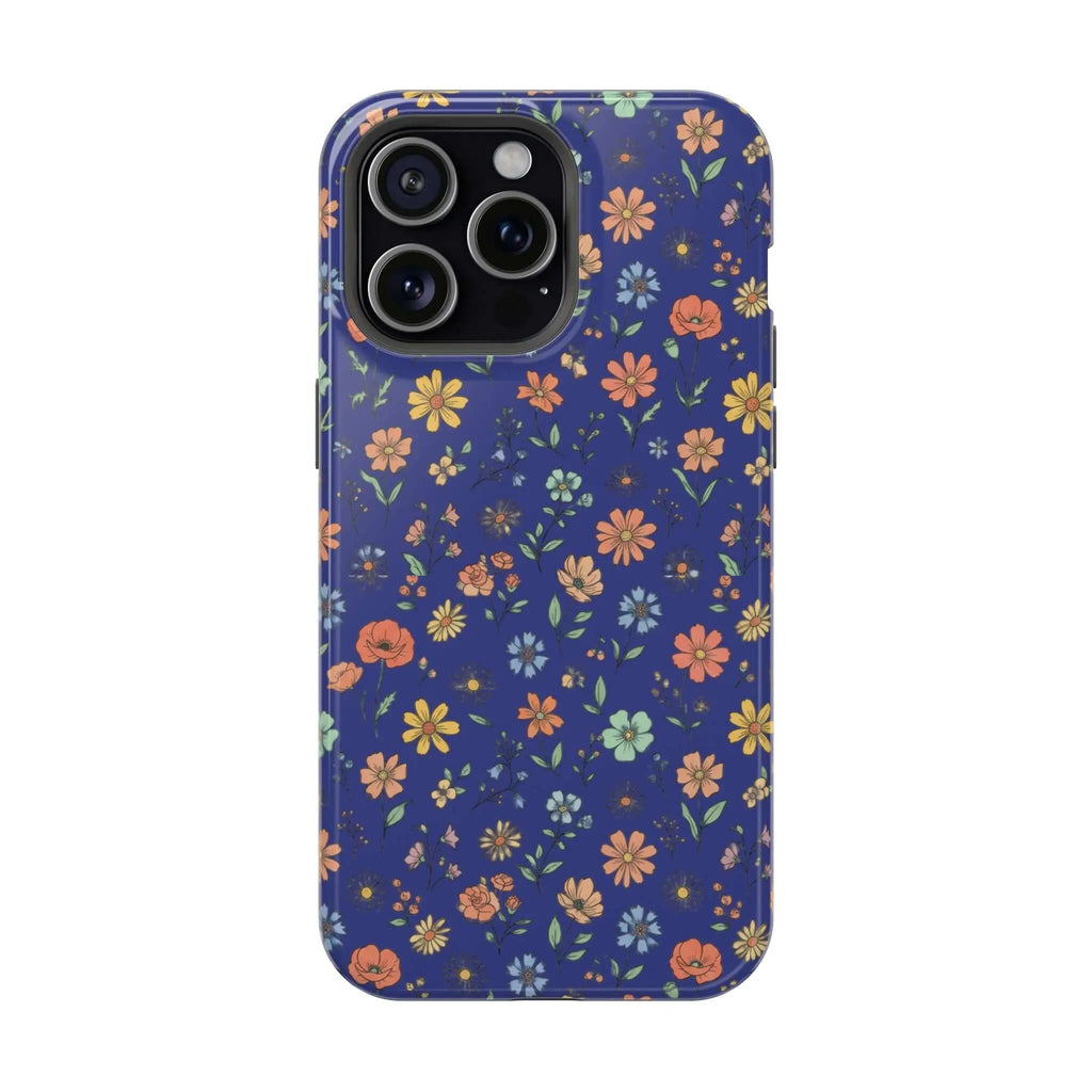 Floral All-Over Seasonal Print Phone Case — Magnetic Impact-Resistant Printify