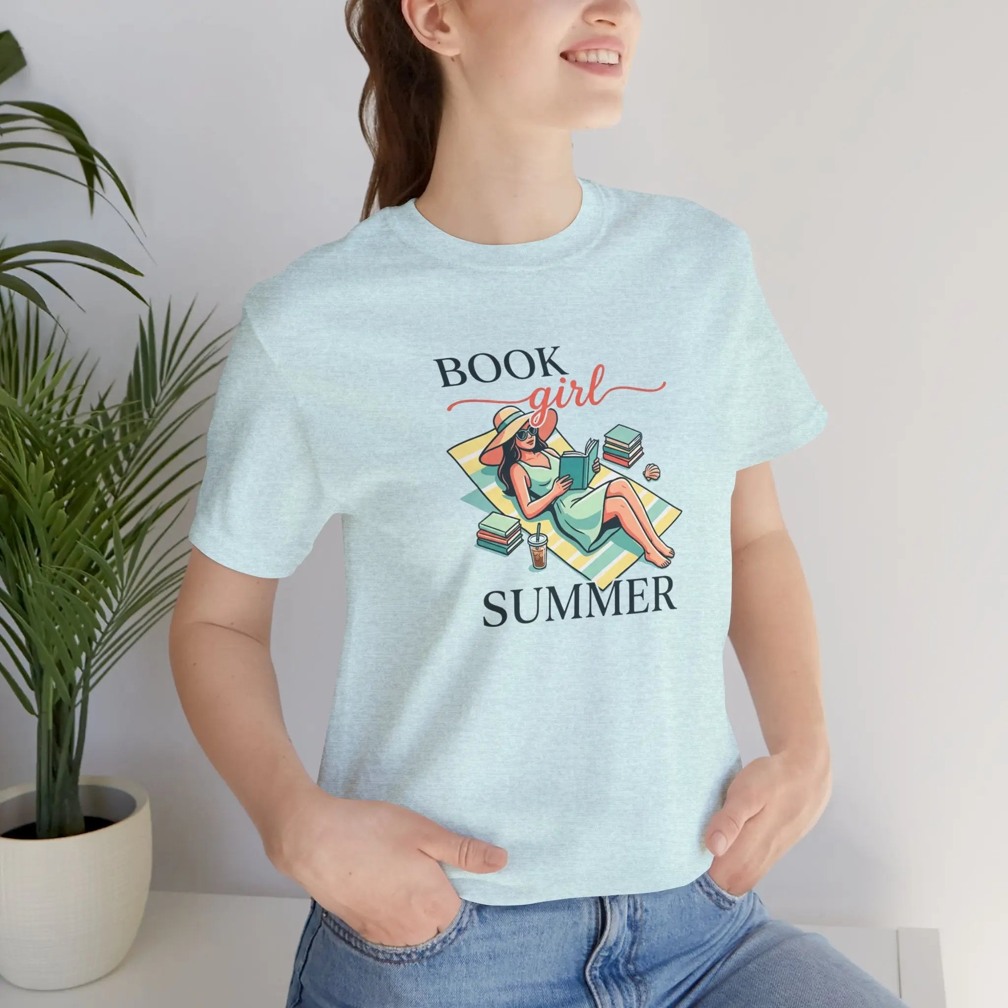 Book Girl Summer Tee | BookTok, Bookish Reading Beach Reads Printify