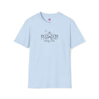 Unisex Softstyle T-Shirt 'Camp More, Worry Less' Printify