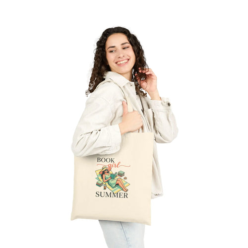 Book Girl Summer Tote | BookTok, Bookish Reading Beach Reads Printify