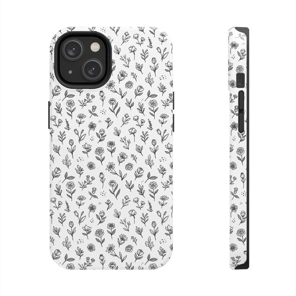 Floral Summer Vibe Phone Case — Tough Protective Floral All‑Over Print Printify