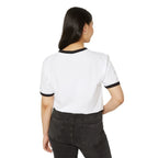 Retro Starburst Ringer T-Shirt Printify Back To Basics