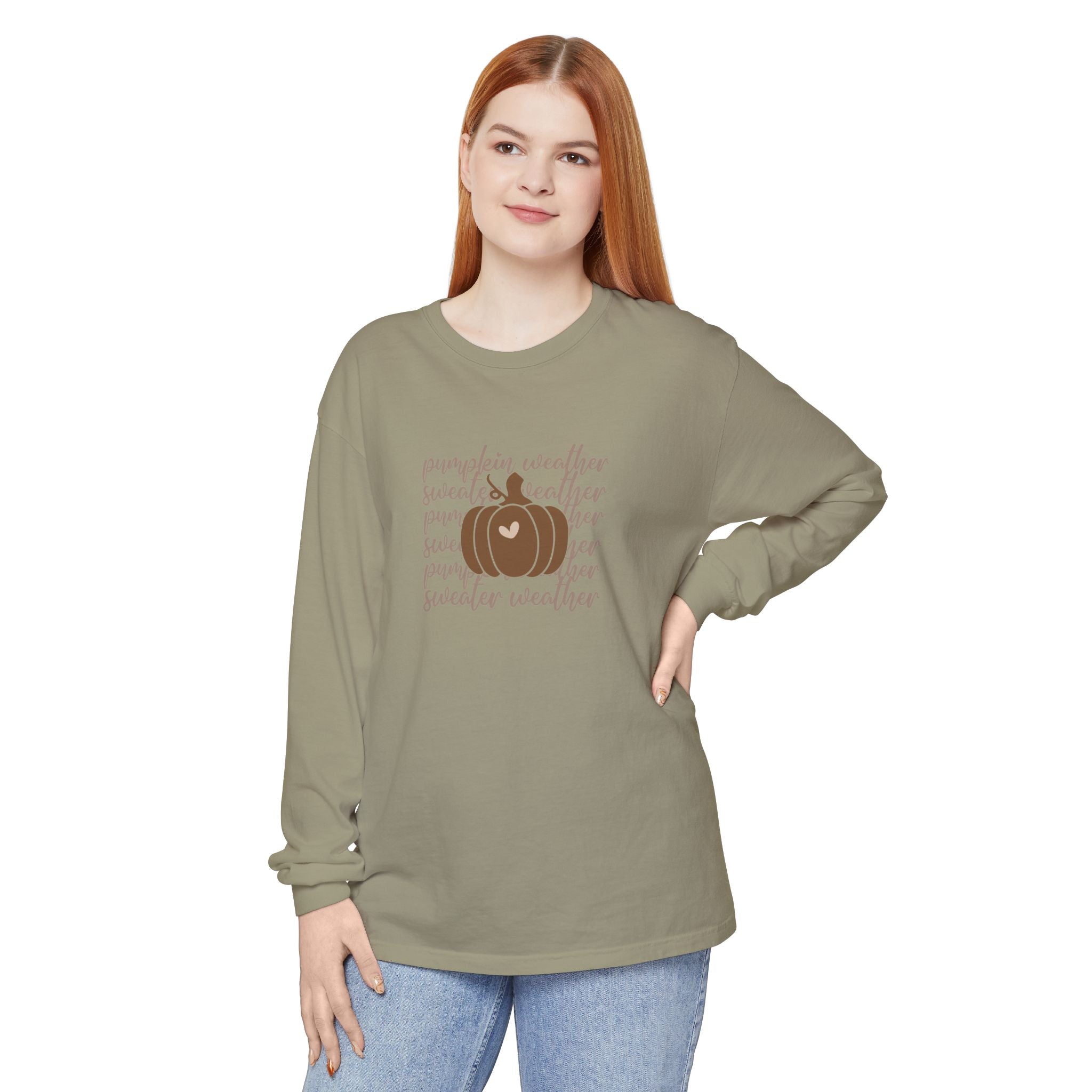 Pumpkin Weather Long Sleeve Tee