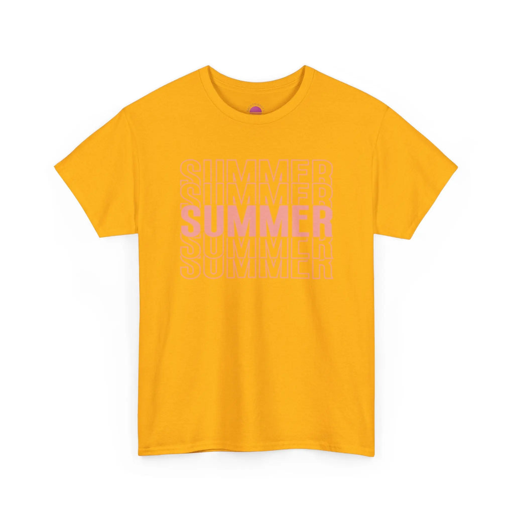 Pink "SUMMER" Graphic Tee — Summer Repeat Printify