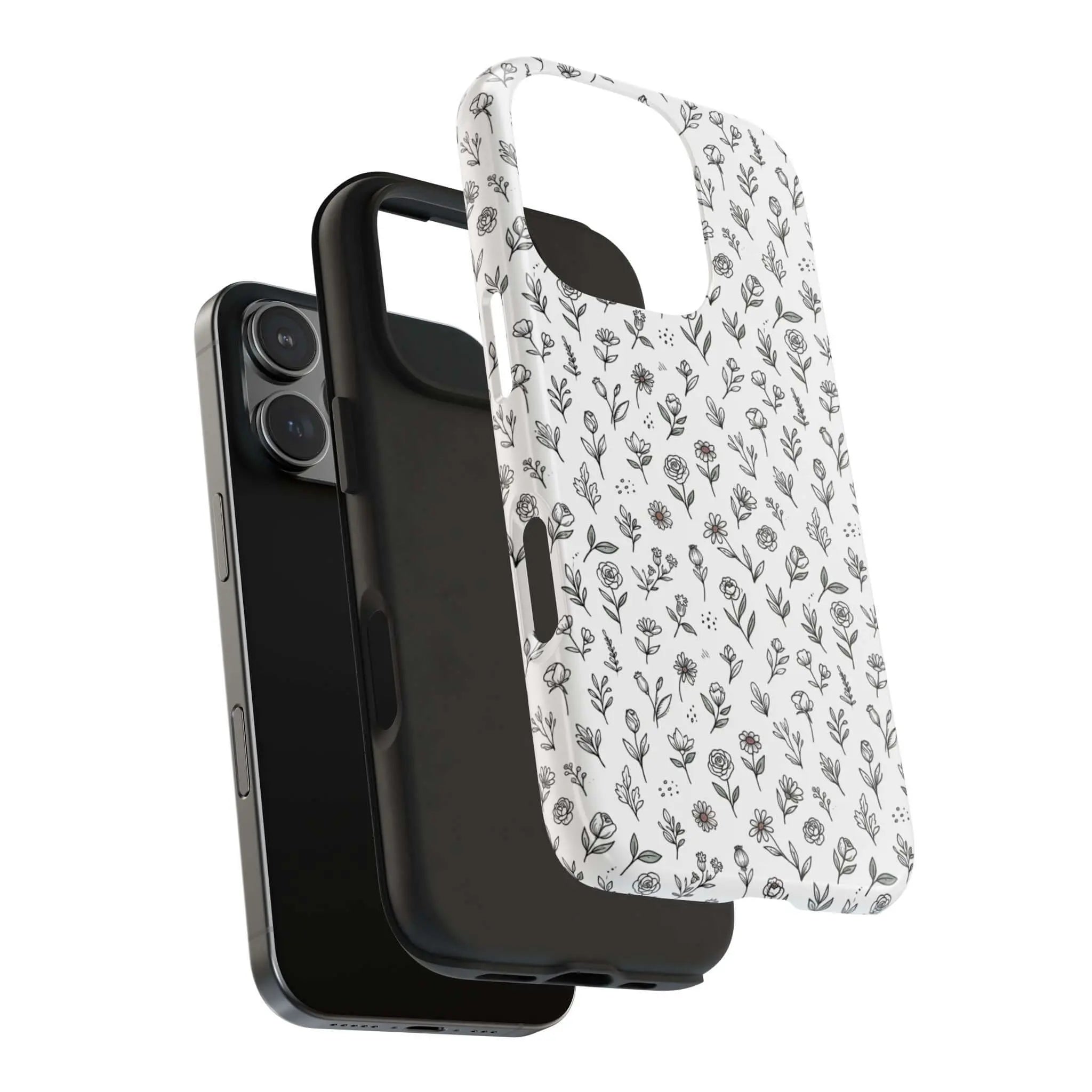 Floral Summer Vibe Phone Case — Tough Protective Floral All‑Over Print Printify