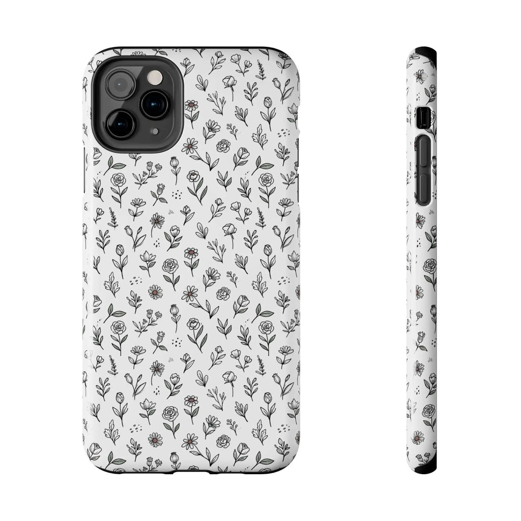 Floral Summer Vibe Phone Case — Tough Protective Floral All‑Over Print Printify