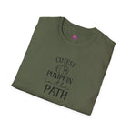 T-Shirt — "Cutest Pumpkin in the Path" Fall Graphic Tee