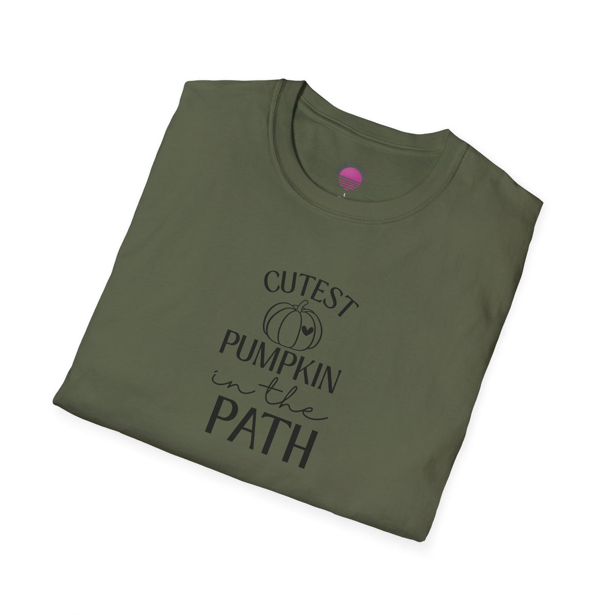 T-Shirt — "Cutest Pumpkin in the Path" Fall Graphic Tee