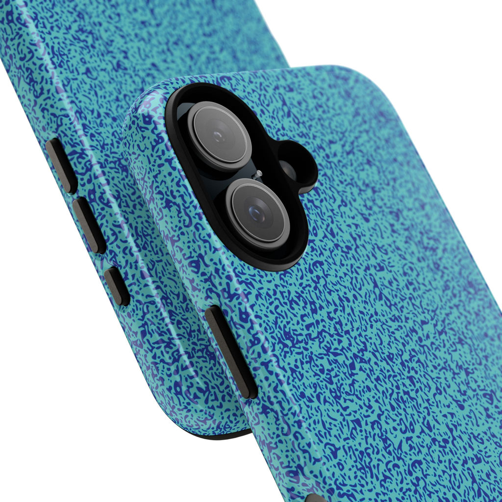 All over print iphone cases aqua blue