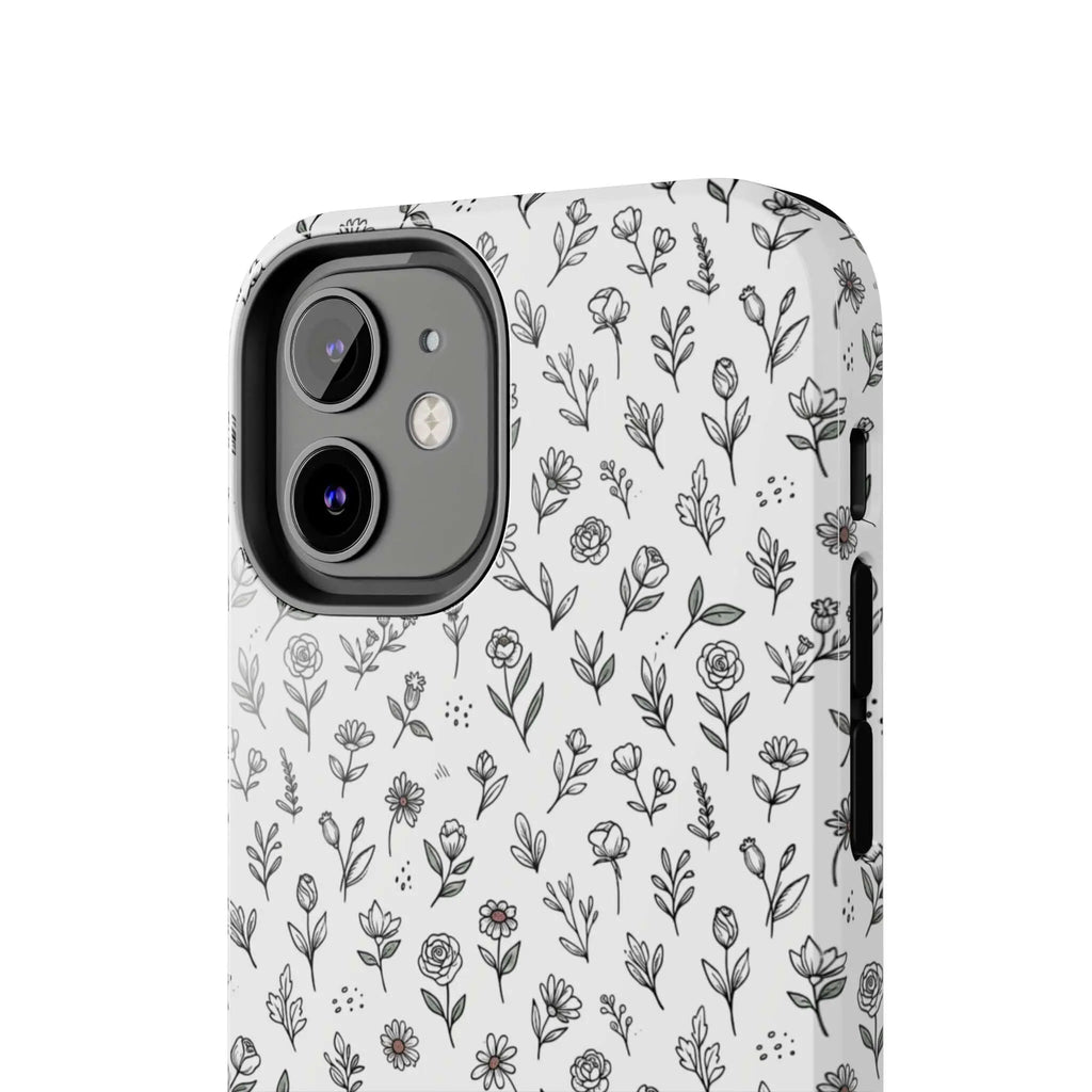 Floral Summer Vibe Phone Case — Tough Protective Floral All-Over Print Printify