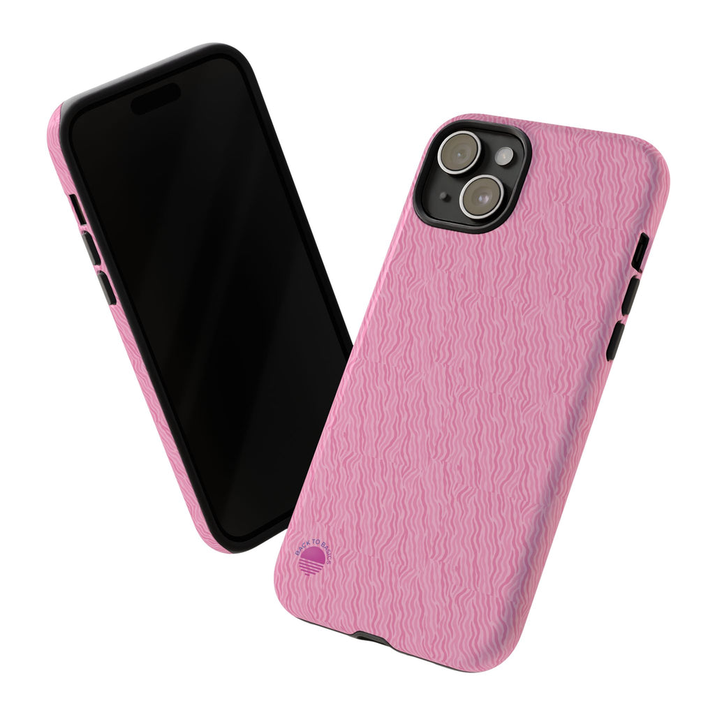 Micro-design pink zebra