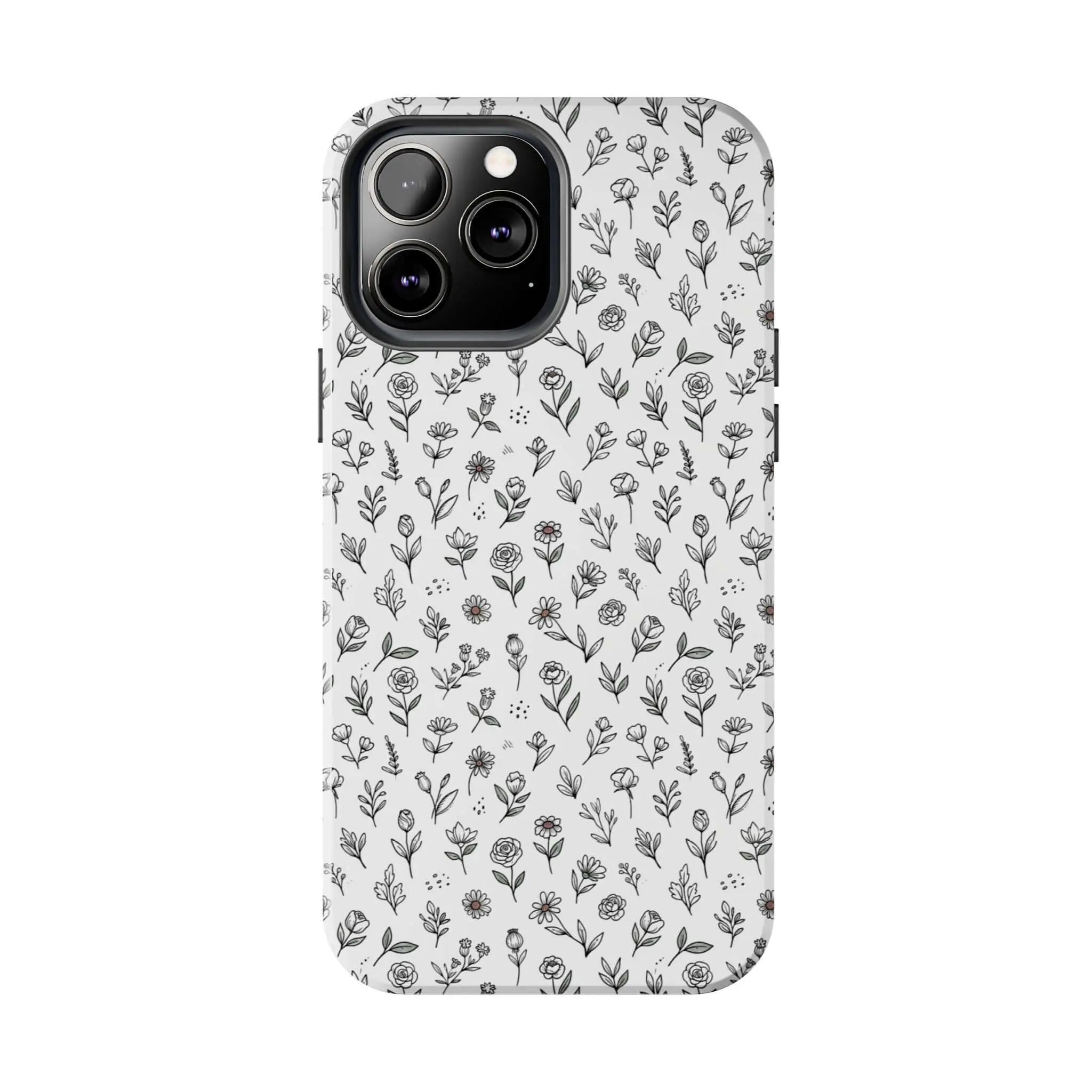 Floral Summer Vibe Phone Case — Tough Protective Floral All‑Over Print Printify