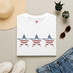 Patriotic Star Stripe T-Shirt — American Flag Stars & Stripes Tee Printify