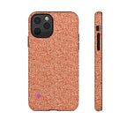 Micro-design phone cases orange