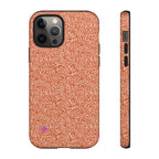 Micro-design phone cases orange