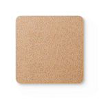 Funny Face Emoji Corkwood Coaster Set