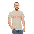 Pink "SUMMER" Graphic Tee — Summer Repeat Printify