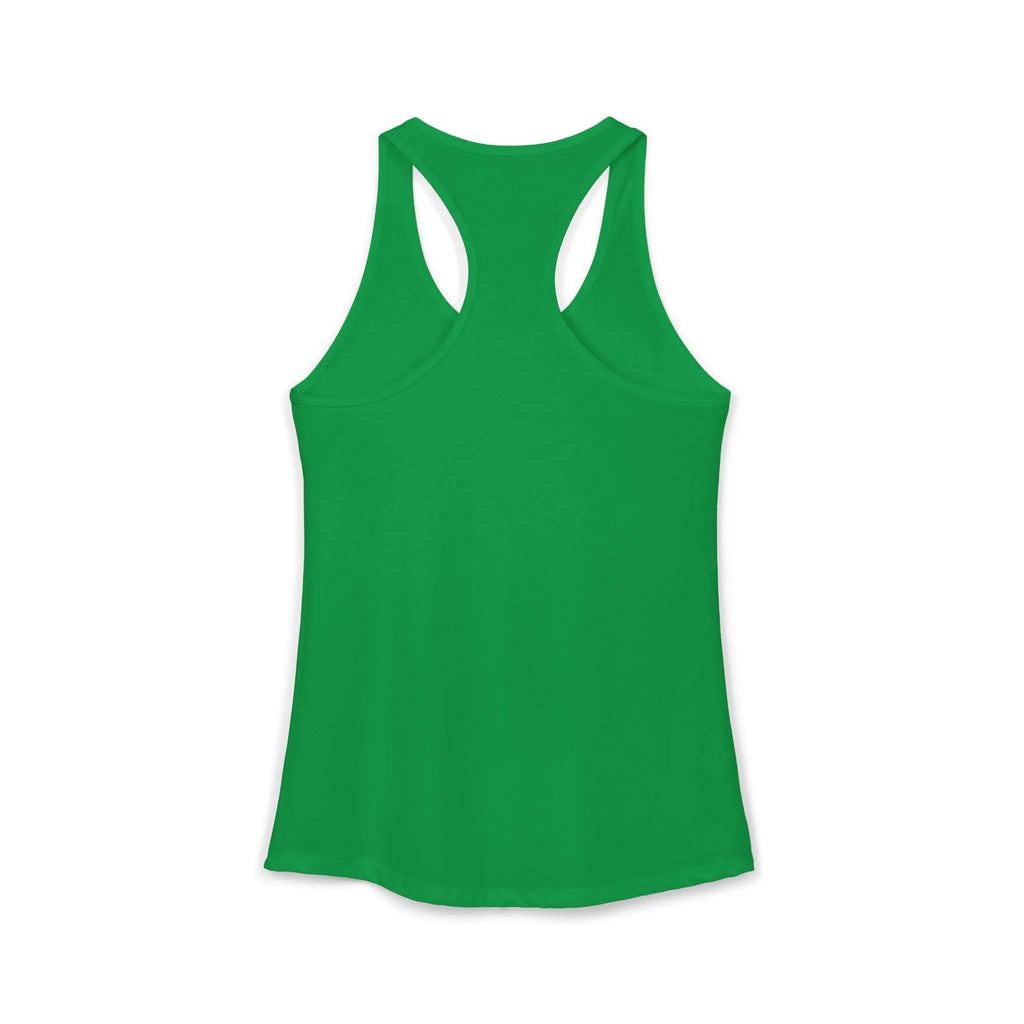 Heart Tic Tac Toe Women’s Racerback Tank — Cute Valentine’s Game Tee Printify
