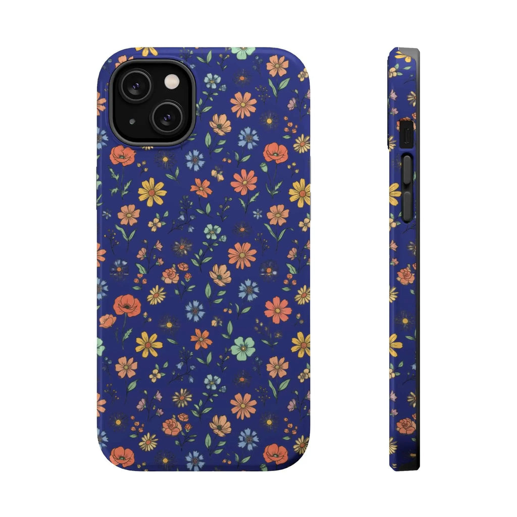 Floral All-Over Seasonal Print Phone Case — Magnetic Impact-Resistant Printify
