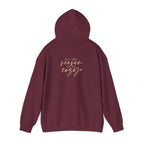 Let’s Get Cozy Hoodie with “Tis the Season to Be Cozy” on the back Soft Holiday Pullover