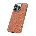 Micro-design phone cases orange
