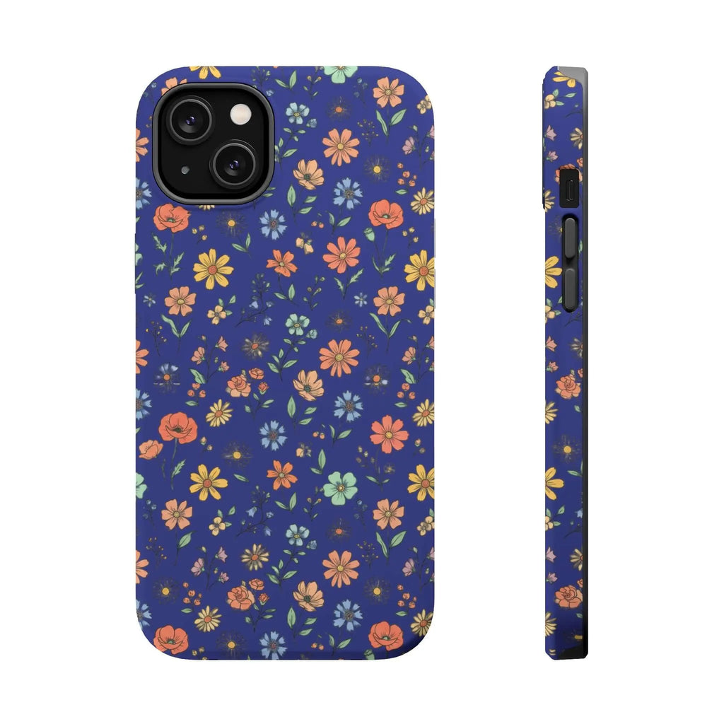 Floral All-Over Seasonal Print Phone Case — Magnetic Impact-Resistant Printify