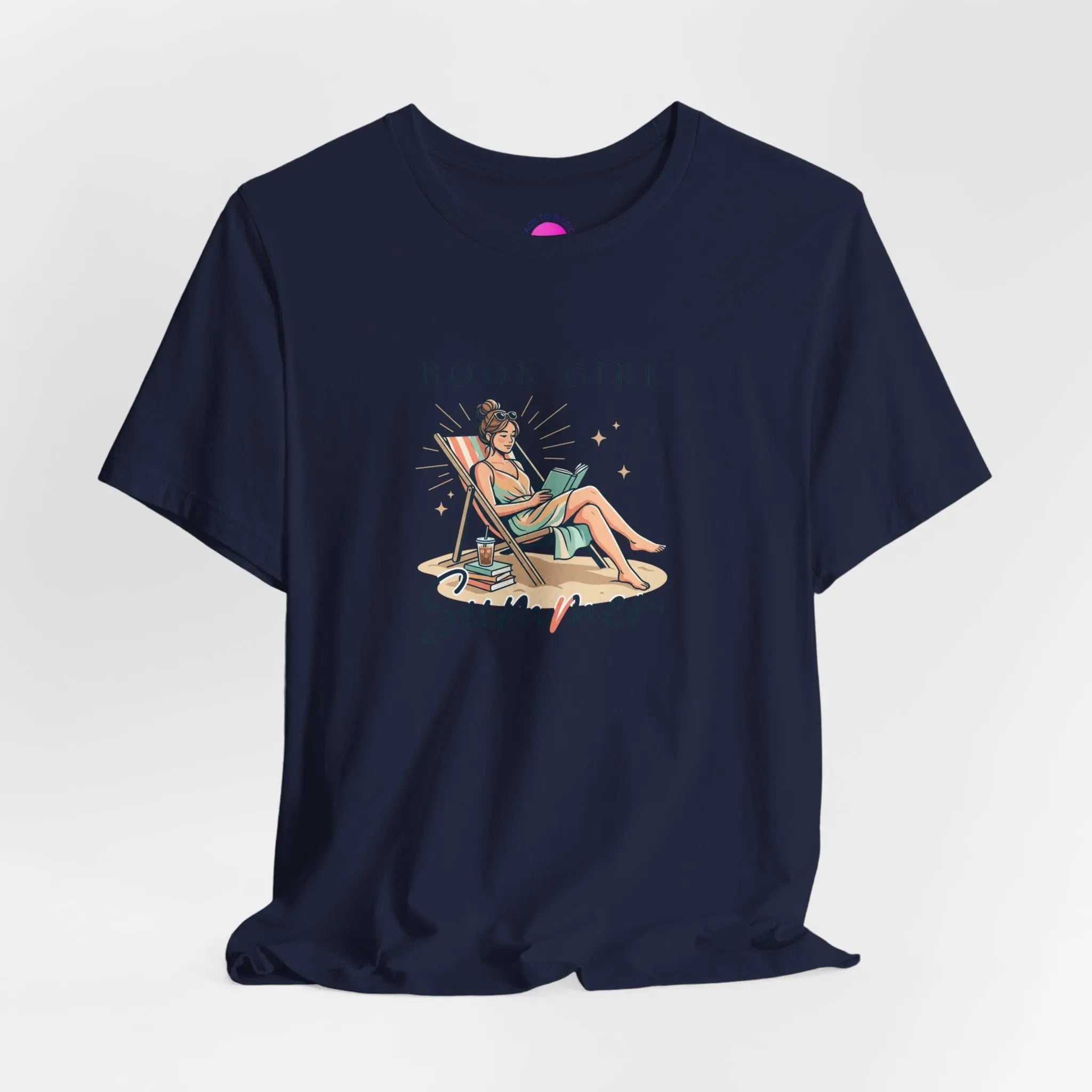 Book Girl Summer Tee | BookTok, beach reads, bookish summer aesthetic Printify