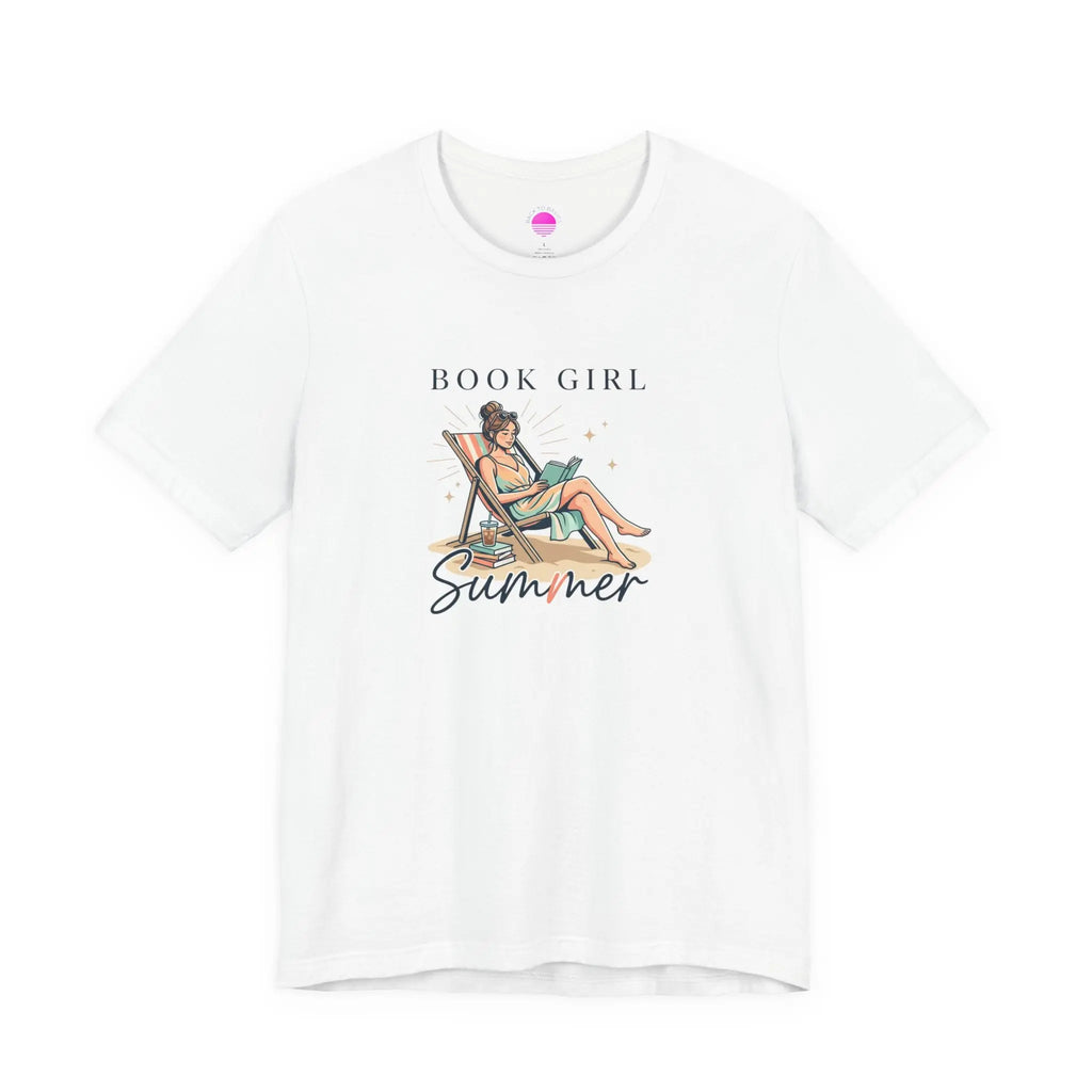 Book Girl Summer Tee | BookTok, beach reads, bookish summer aesthetic Printify