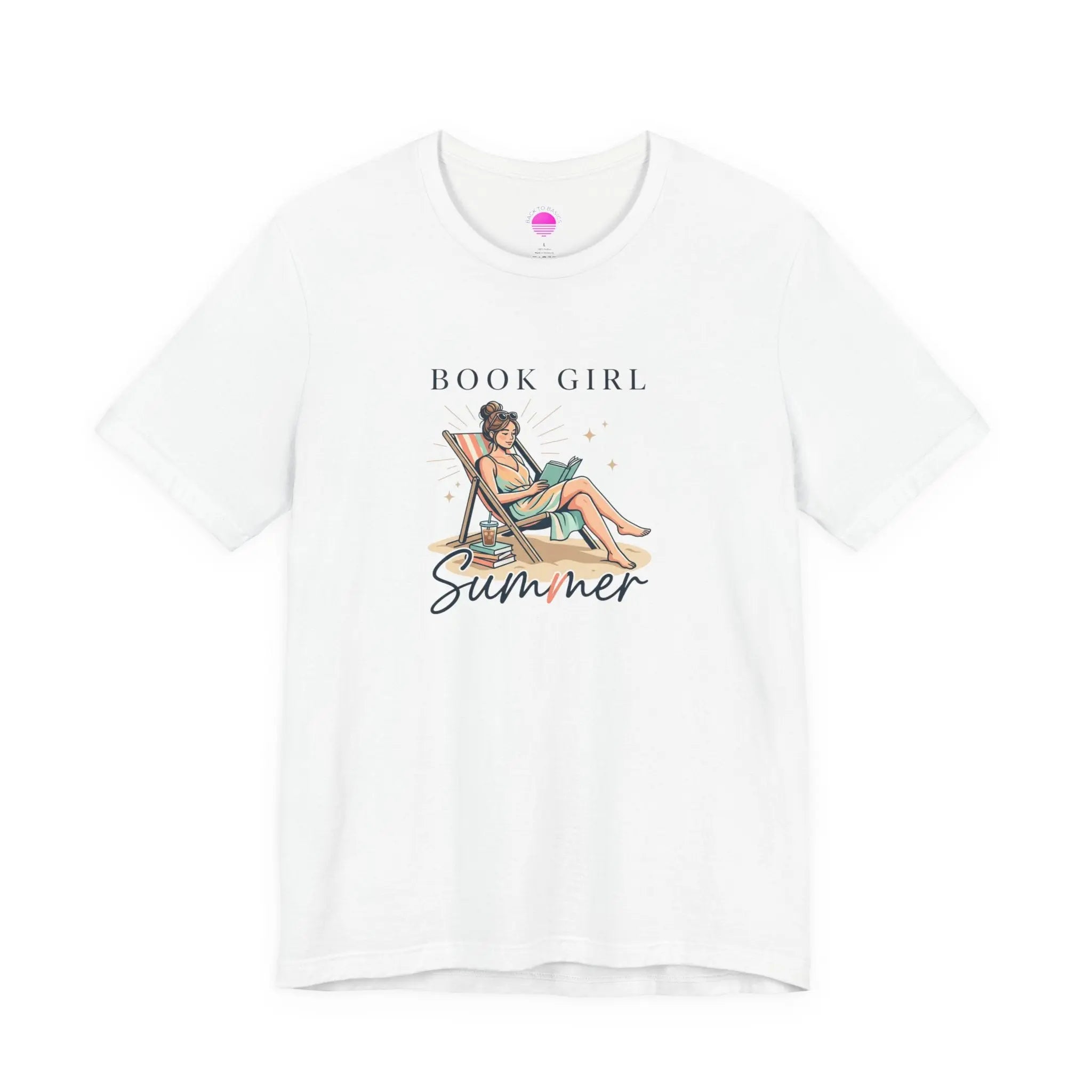 Book Girl Summer Tee | BookTok, beach reads, bookish summer aesthetic Printify