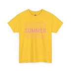 Pink "SUMMER" Graphic Tee — Summer Repeat Printify
