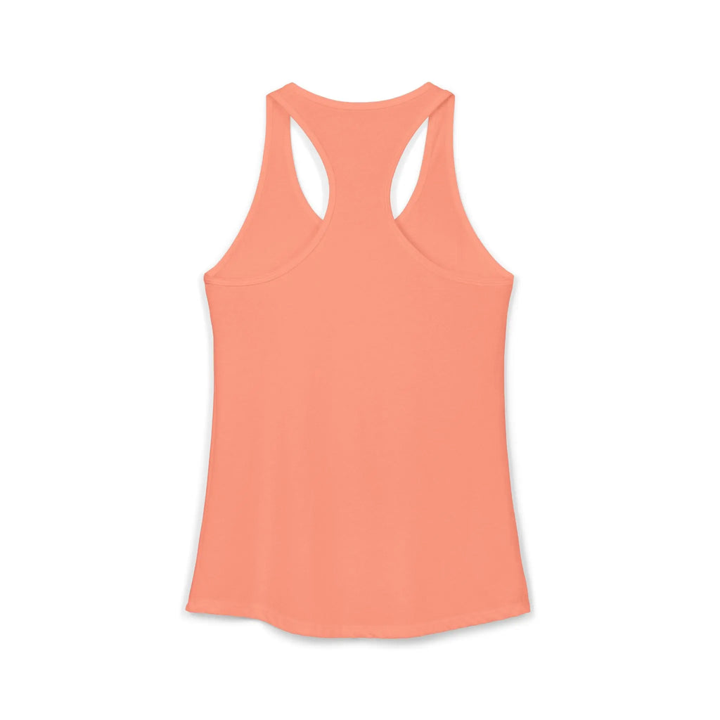 Heart Tic Tac Toe Women’s Racerback Tank — Cute Valentine’s Game Tee Printify