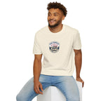 Star Spangled est. 1776 Vintage Van T-Shirt — Patriotic American Flag Tee Printify