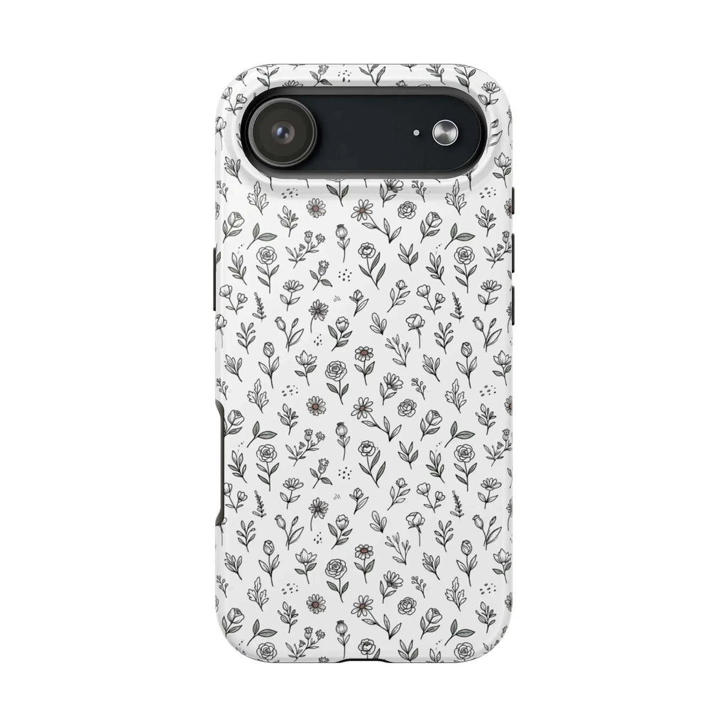 Floral Summer Vibe Phone Case — Tough Protective Floral All-Over Print Printify