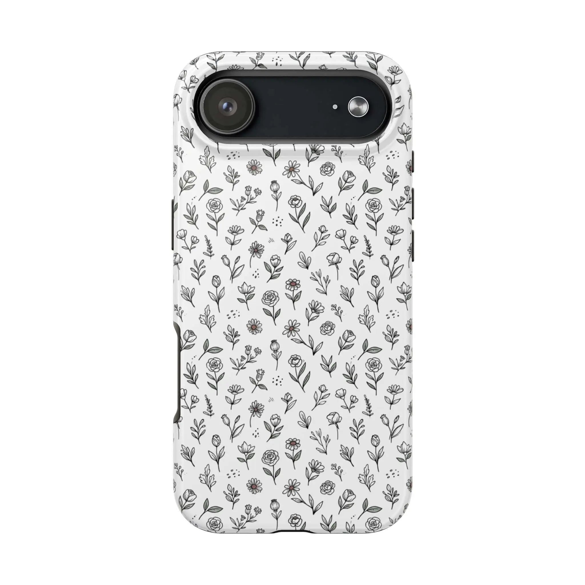 Floral Summer Vibe Phone Case — Tough Protective Floral All-Over Print Printify