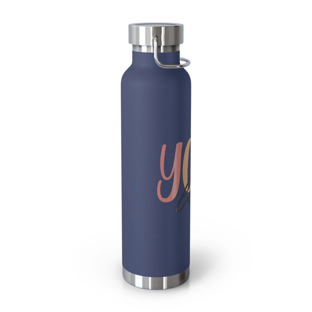 ‘Yoga Life’ Insulated Bottle, 22oz Printify