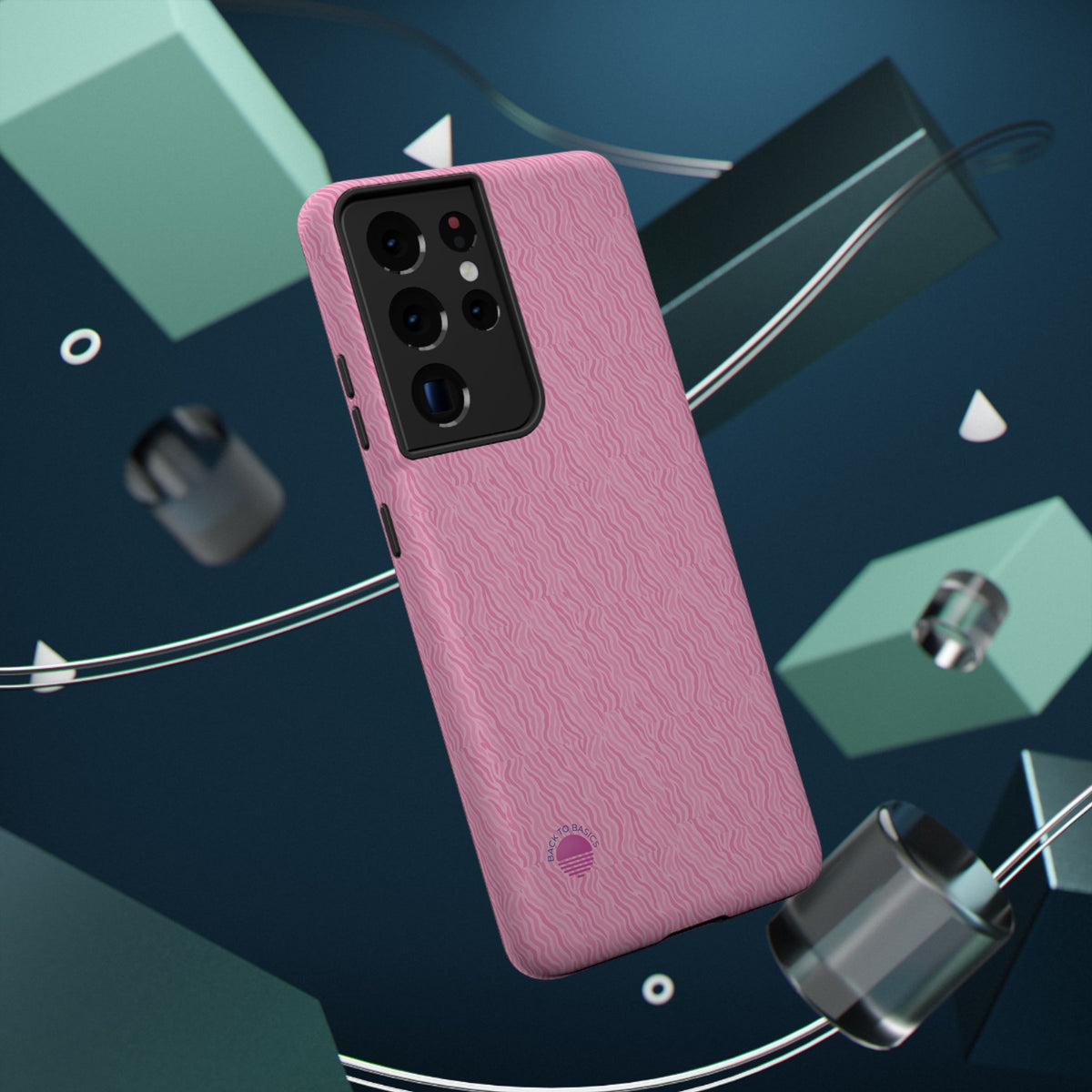 Android All over print pink zebra
