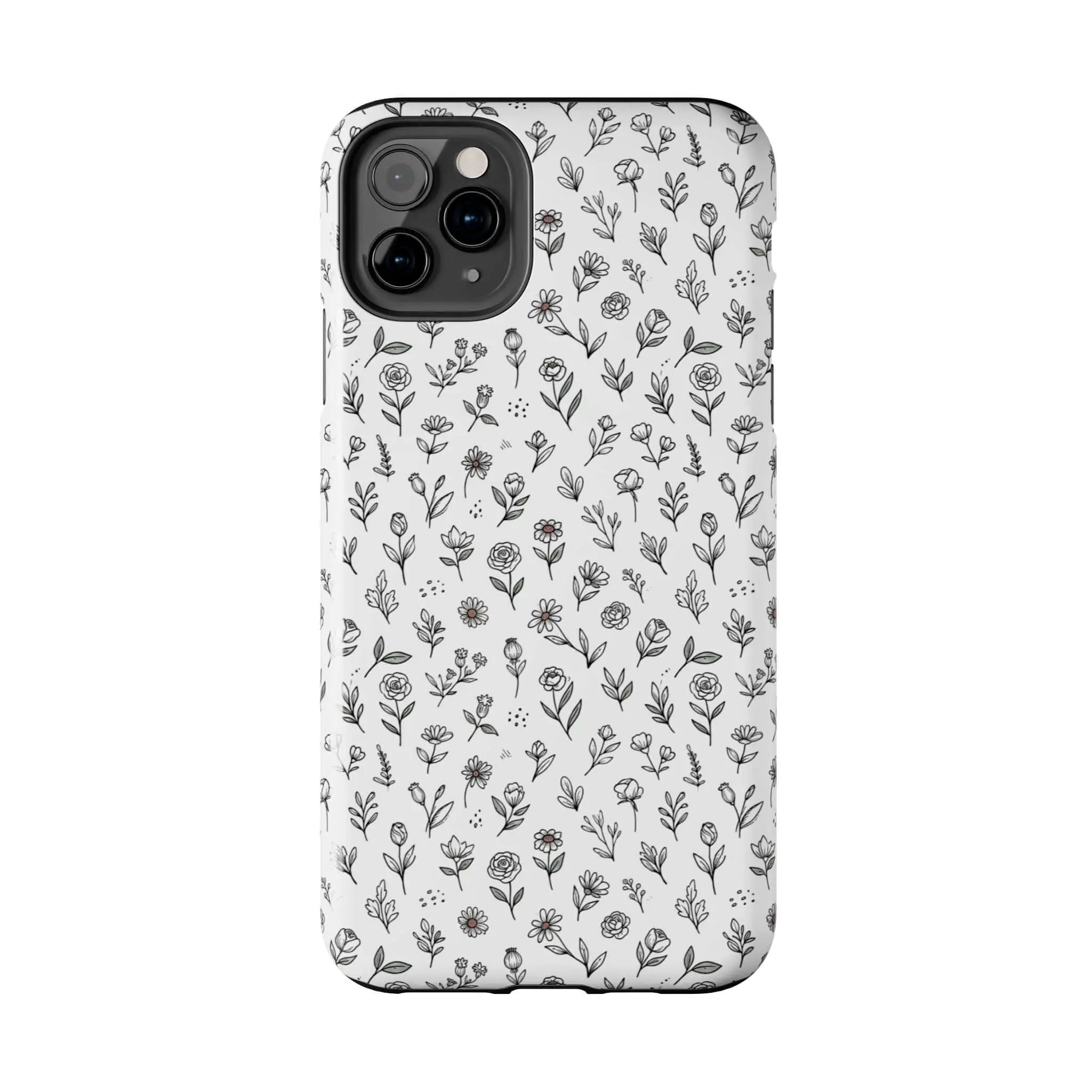 Floral Summer Vibe Phone Case — Tough Protective Floral All‑Over Print Printify