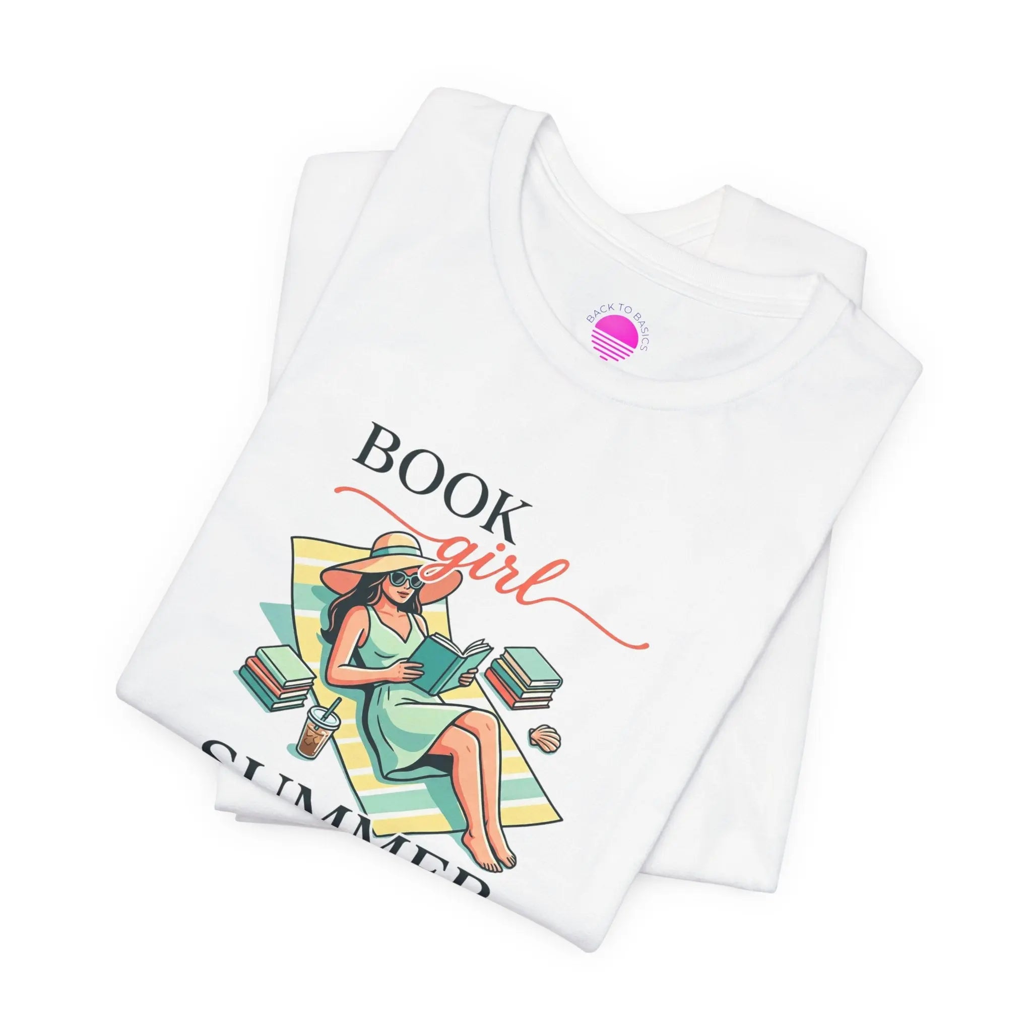 Book Girl Summer Tee | BookTok, Bookish Reading Beach Reads Printify