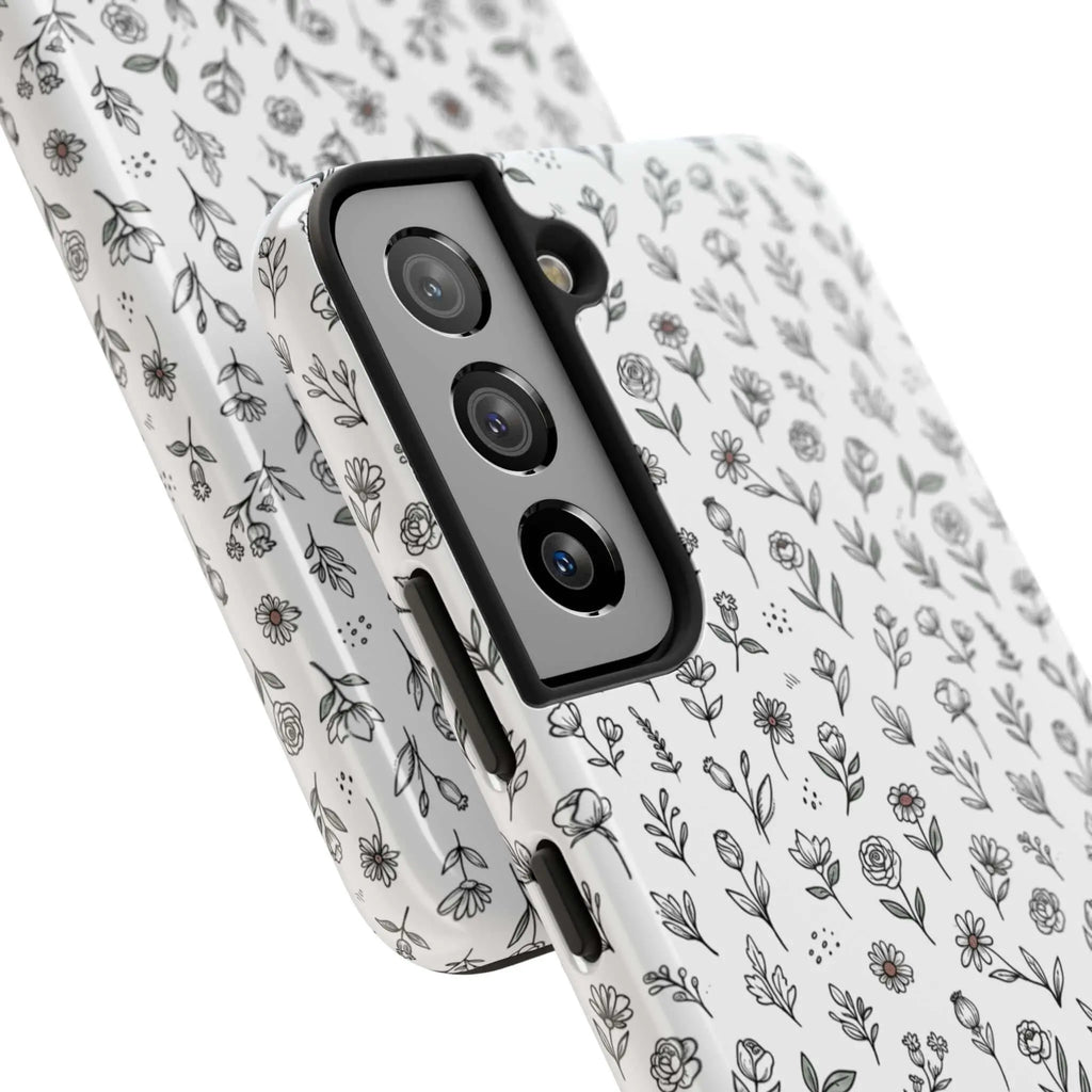 Floral Summer Vibe Phone Case — Tough Protective Floral All-Over Print Printify