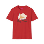 Dog Mom T-Shirt — Colorful Paw Print Tee for Pet Lovers Printify