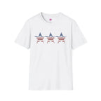 Patriotic Star Stripe T-Shirt — American Flag Stars & Stripes Tee Printify