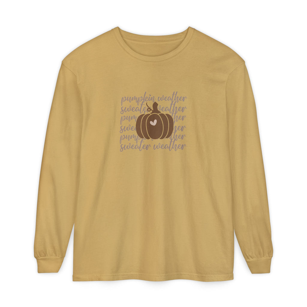 Pumpkin Weather Long Sleeve Tee