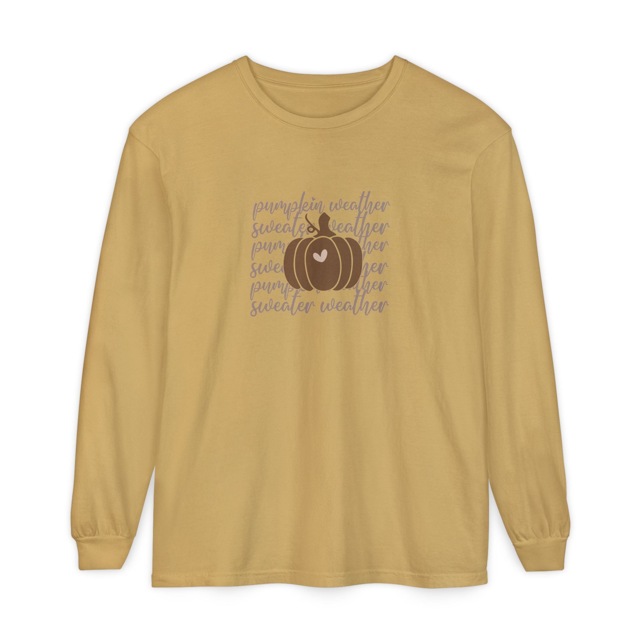 Pumpkin Weather Long Sleeve Tee