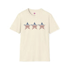 Patriotic Star Stripe T-Shirt — American Flag Stars & Stripes Tee Printify