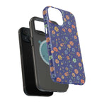 Floral All-Over Seasonal Print Phone Case — Magnetic Impact-Resistant Printify