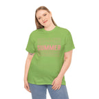 Pink "SUMMER" Graphic Tee — Summer Repeat Printify