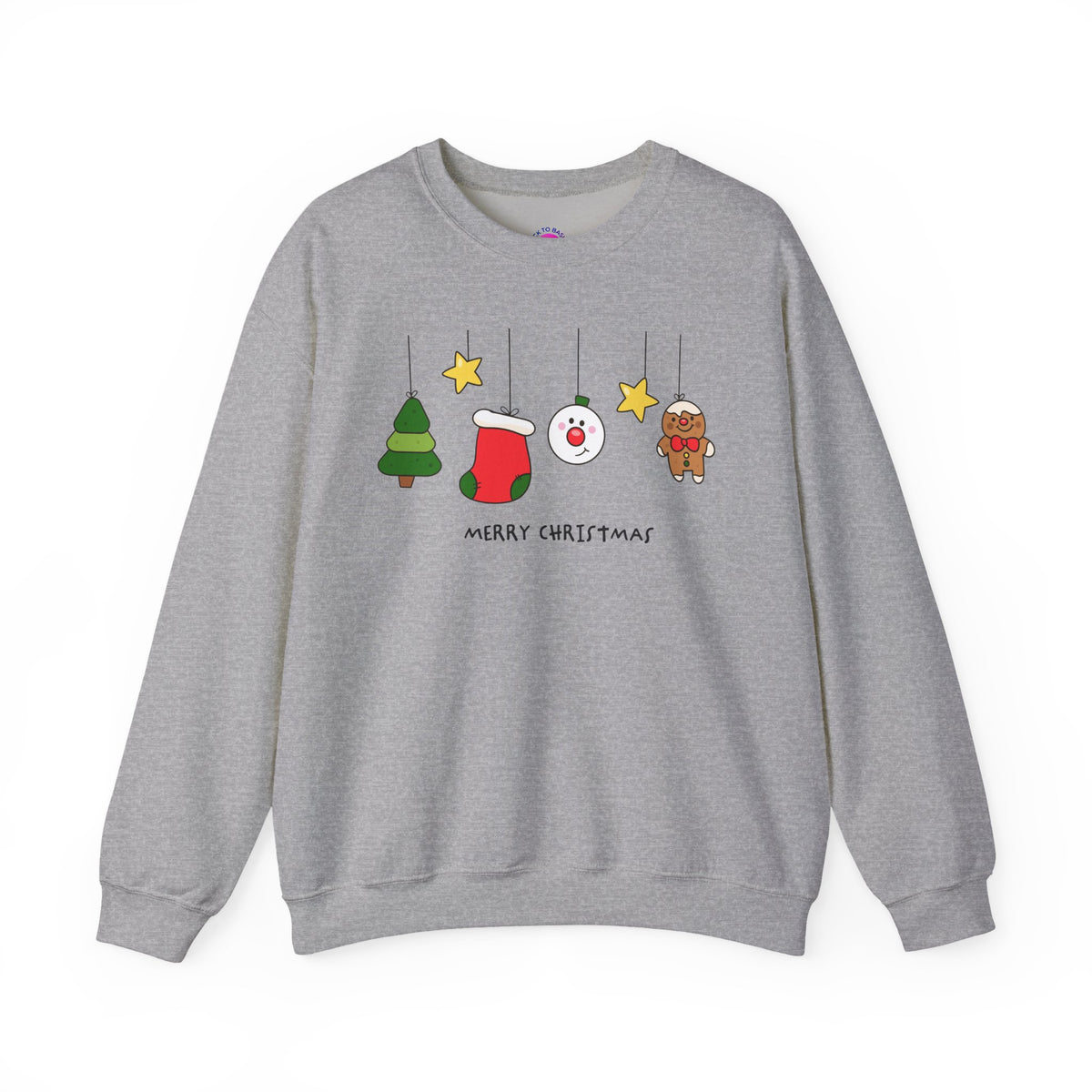 Merry Christmas Festive Character Sweatshirt (global)