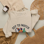 Off to Watch Crewneck Sweatshirt | Soccer Watch Party, Match-Day Outfit Printify